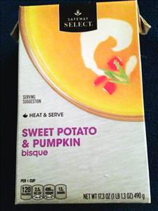 Safeway Select Sweet Potato & Pumpkin Bisque
