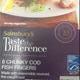 Sainsbury's Taste The Difference Chunky Cod Fish Fingers