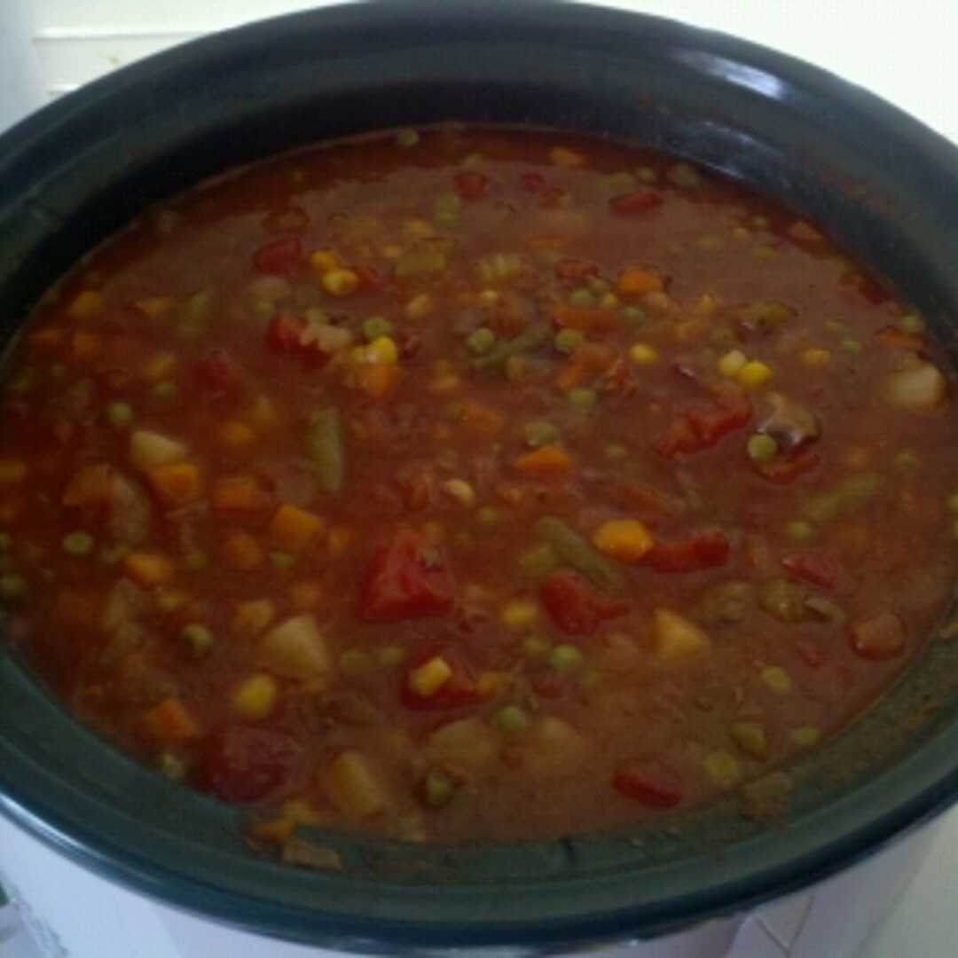 Vegetable Beef Soup (Home Recipe)