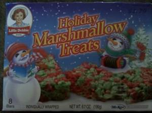 Little Debbie 100 Calorie Holiday Marshmallow Treat