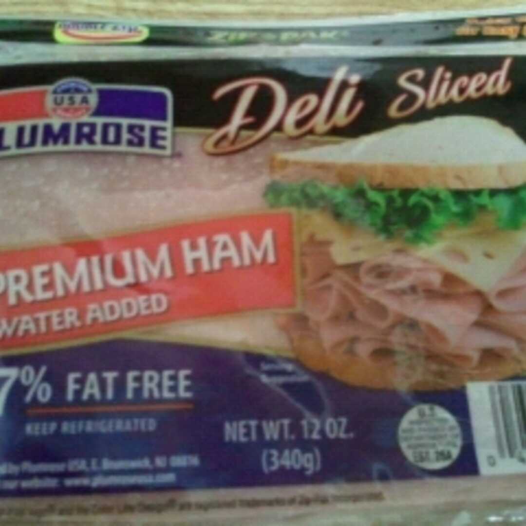 Plumrose 97% Fat Free Premium Sliced Baked Ham