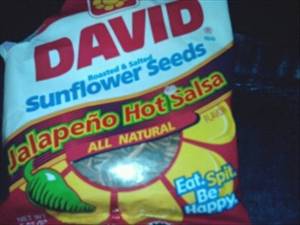 David Seeds Jalapeno Hot Salsa Roasted & Salted Sunflower Seeds
