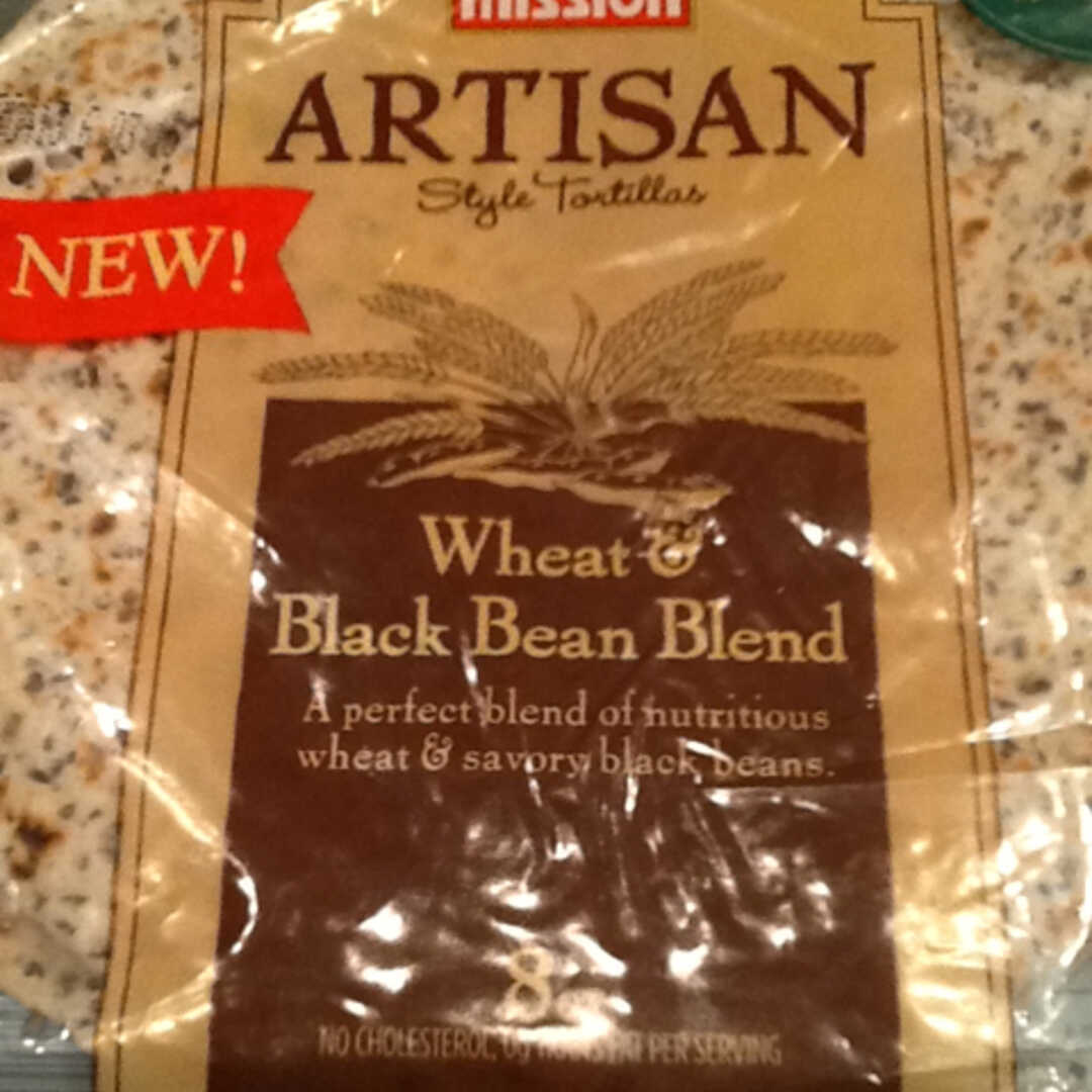 Mission Artisan Style Tortillas - Wheat & Black Bean Blend