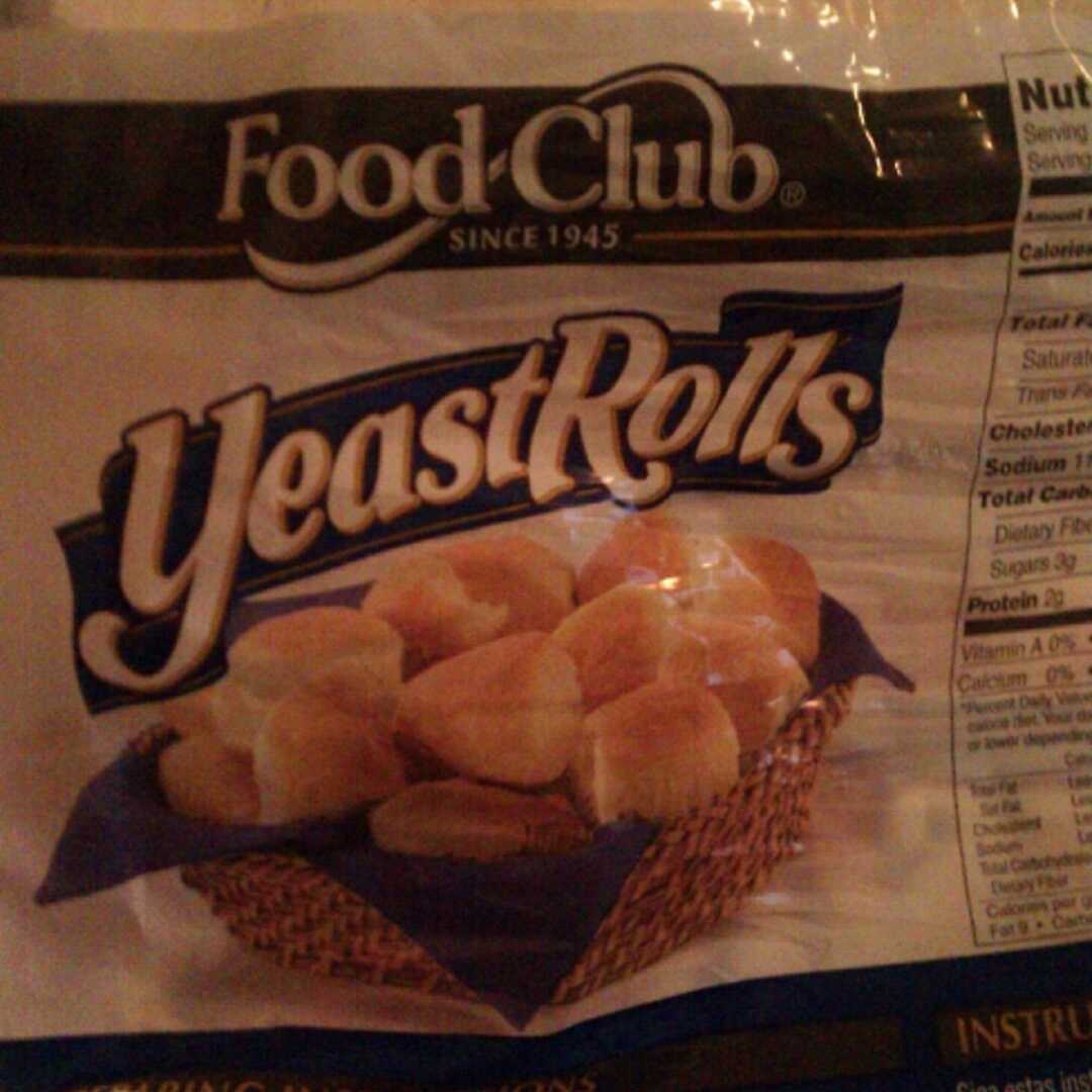 Food Club Yeast Rolls
