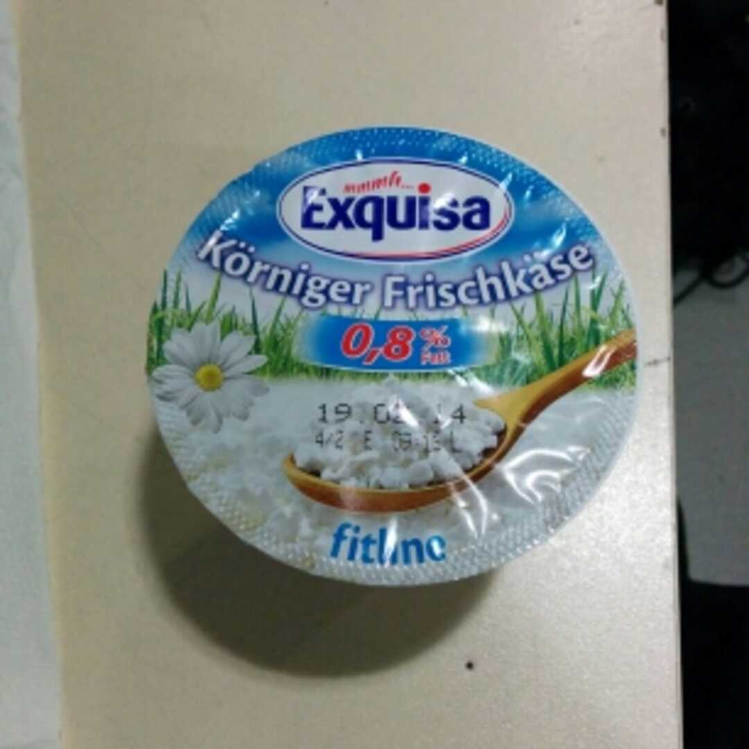 Exquisa Körniger Frischkäse Fitline 0,8%