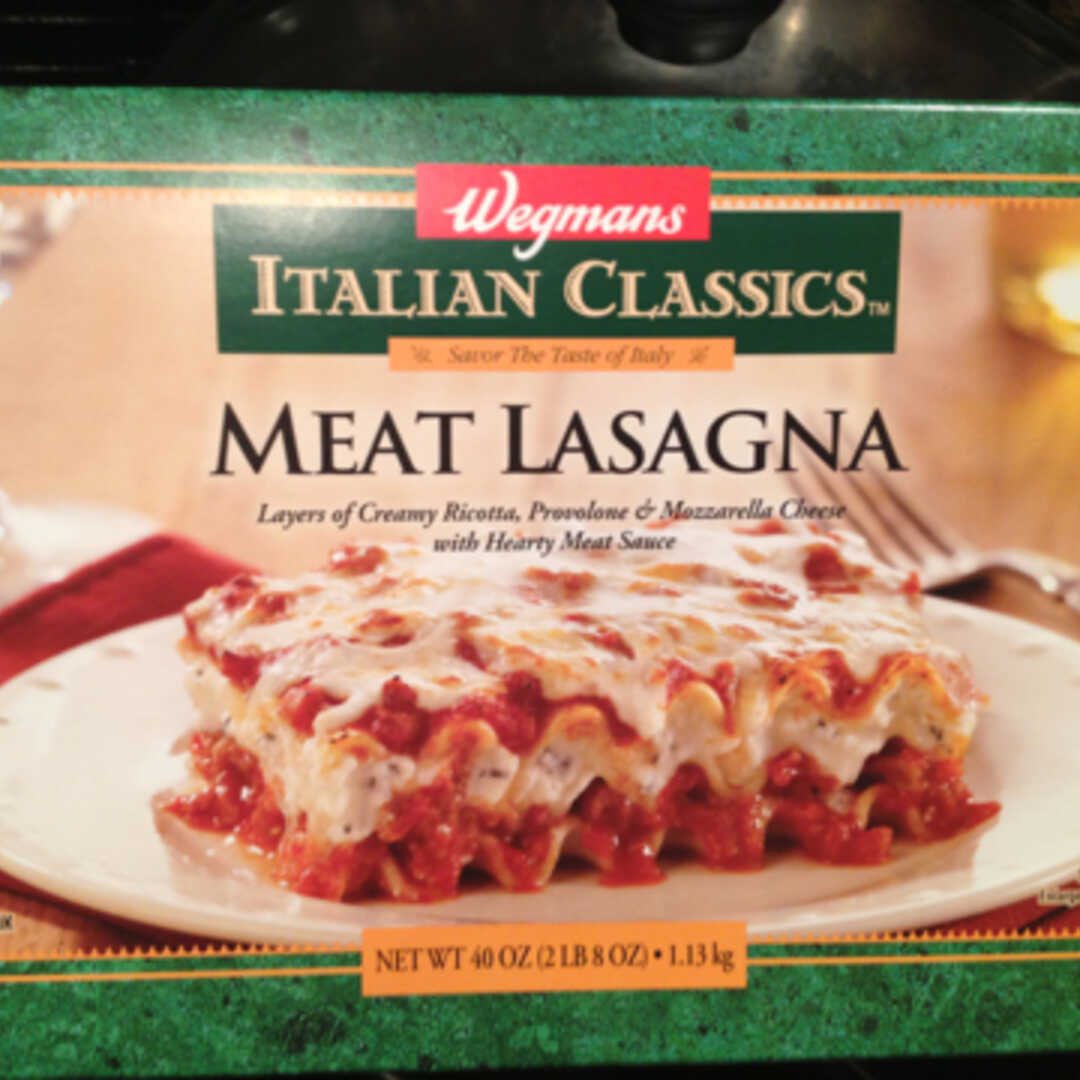 Wegmans Italian Classics Meat Lasagna