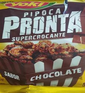 Yoki Pipoca Pronta Supercrocante Sabor Chocolate