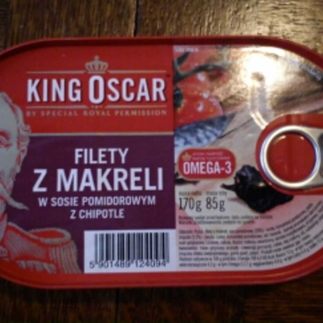 King Oscar Filety z Makreli w Sosie Pomidorowym z Chipotle
