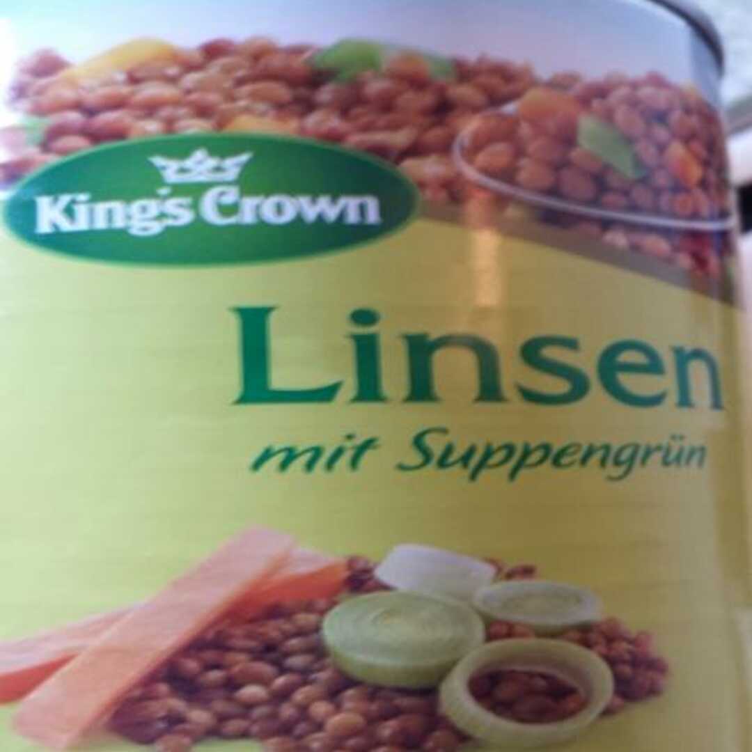 King's Crown Linsen mit Suppengrün