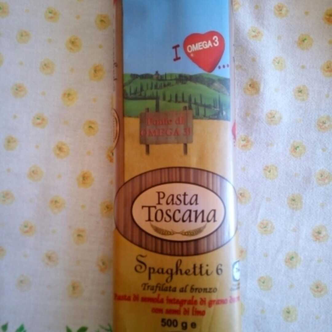 Pasta Toscana Pasta di Semola Integrale di Grano Duro con Semi di Lino