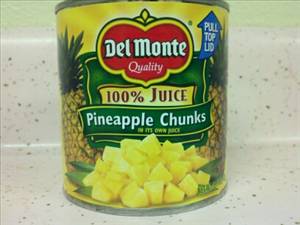 Del Monte Pineapple Chunks in Lightly Sweetened Juice