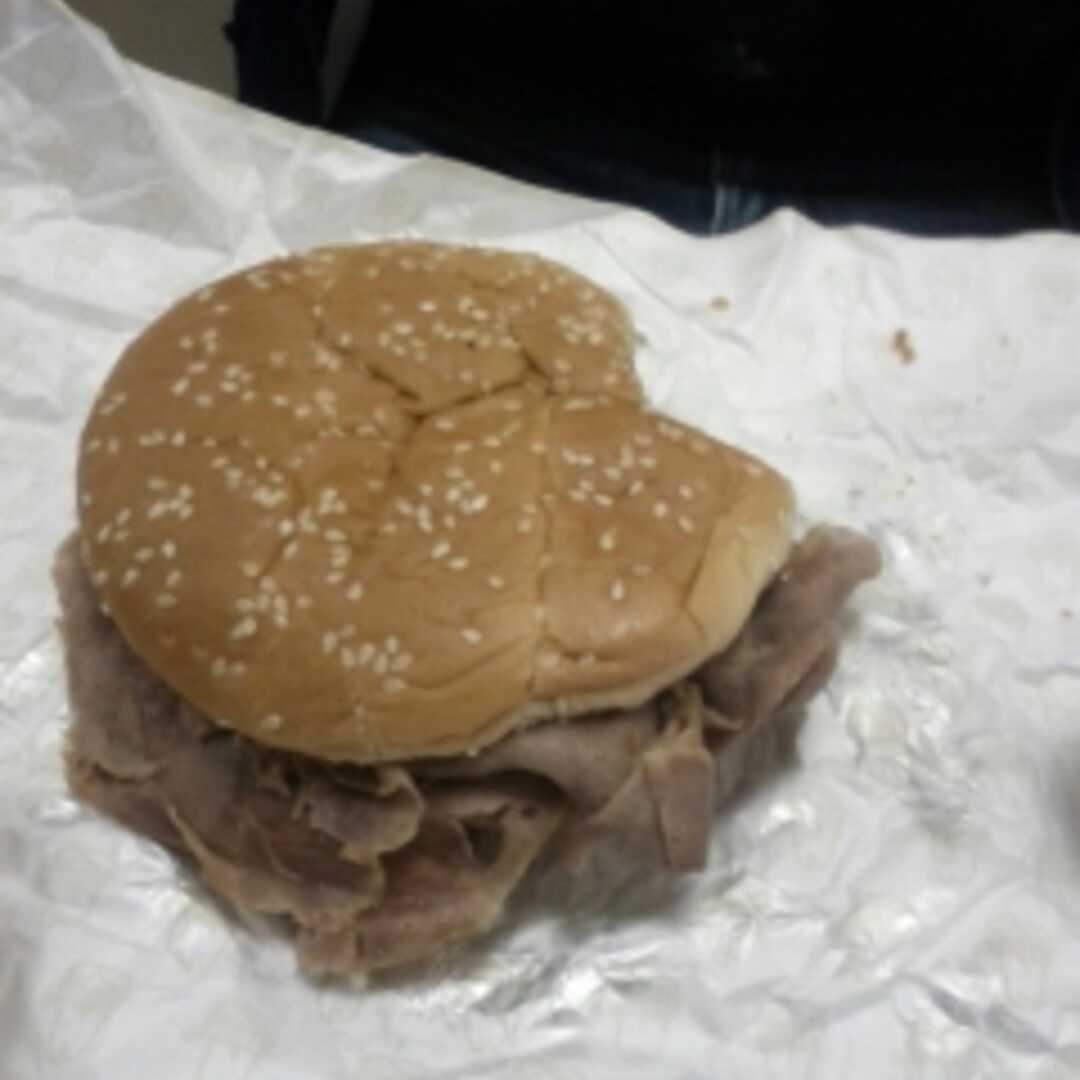 Arby's Medium Roast Beef Sandwich
