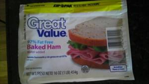 Great Value Baked Ham