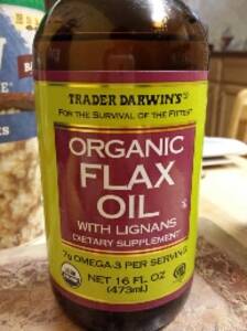 Trader Joe's Organic Flax Oil - Photo