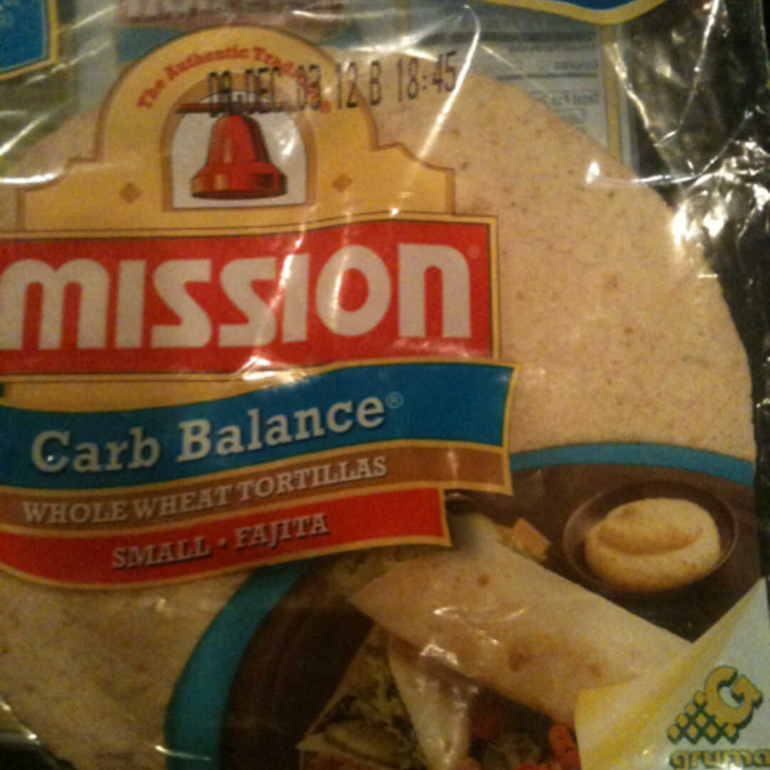 Mission Carb Balance Whole Wheat Tortillas (28g)