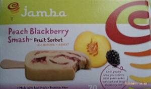 Jamba Juice Frozen Fruit Sorbet Bars - Peach BlackBerry Smash