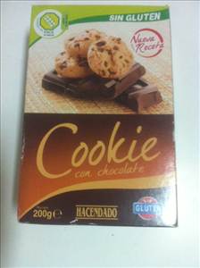 Hacendado Cookie con Chocolate sin Gluten