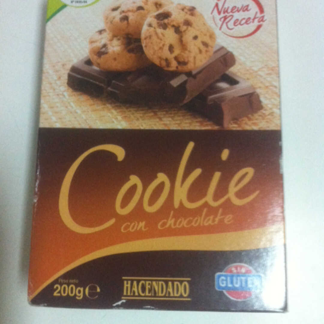 Hacendado Cookie con Chocolate sin Gluten