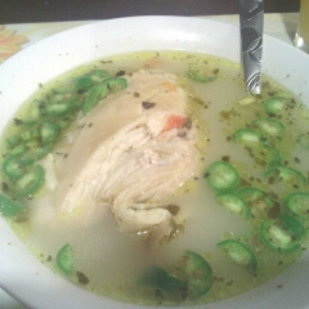 Mexican Style Chicken Broth Soup