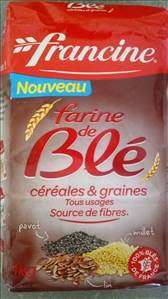 Francine Farine de Blé Céréales et Graines
