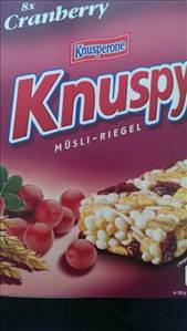 Knusperone Knuspy Müsli-Riegel Cranberry