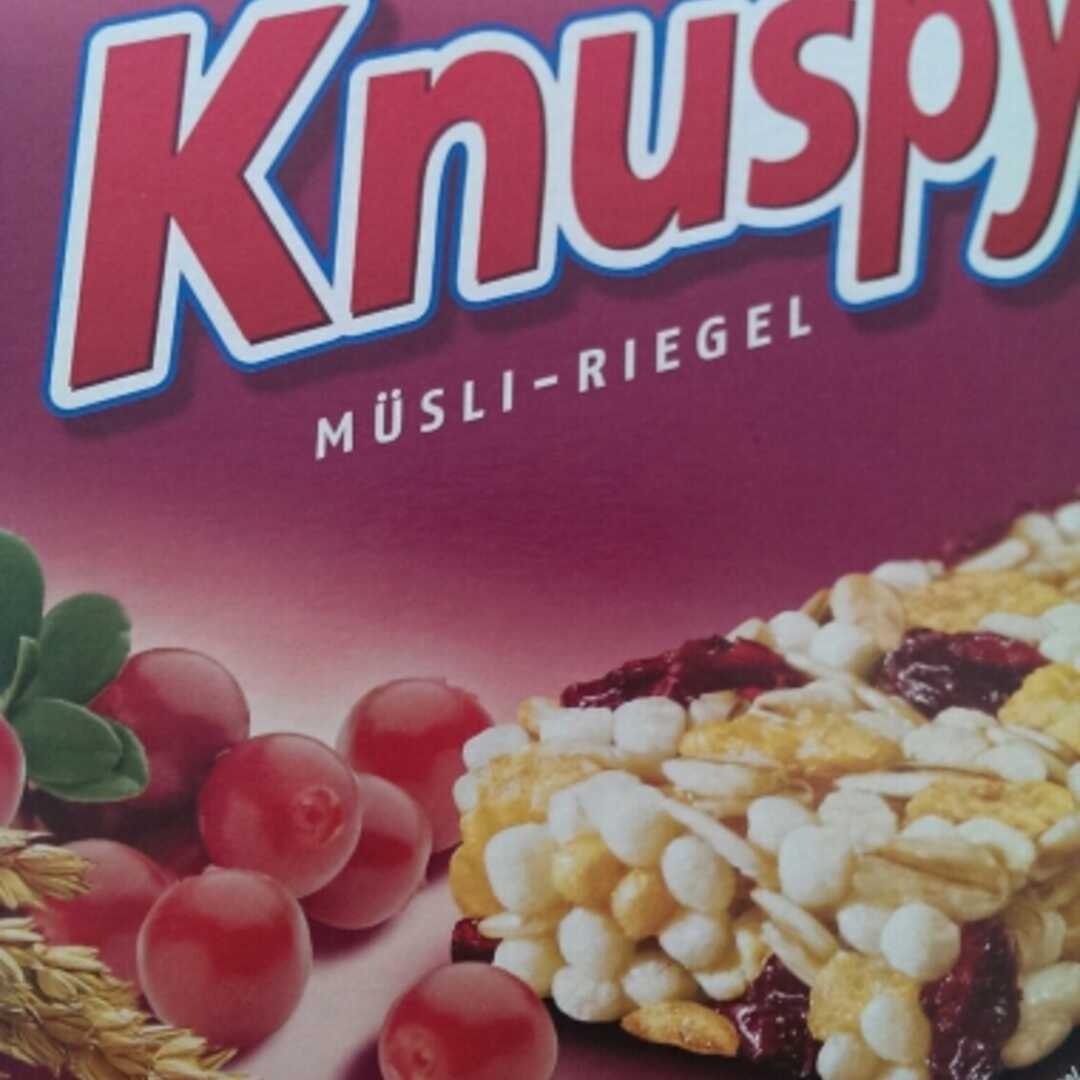 Knusperone Knuspy Müsli-Riegel Cranberry