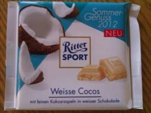 Ritter Sport Weiße Cocos