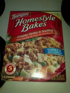 Banquet Homestyle Bakes - Creamy Turkey & Stuffing