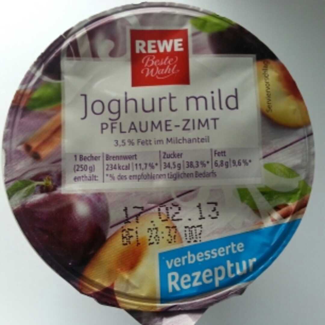 REWE Beste Wahl Joghurt Mild Pflaume-Zimt