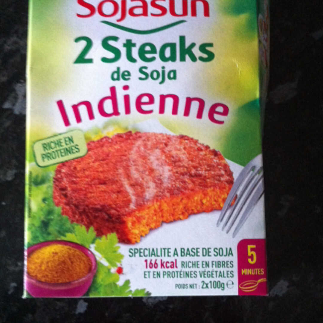 Sojasun Steak de Soja à l'indienne