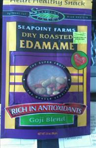 Seapoint Farms Dry Roasted Edamame - Goji Blend