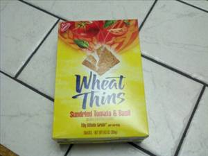 Nabisco Wheat Thins Crackers - Sundried Tomato & Basil