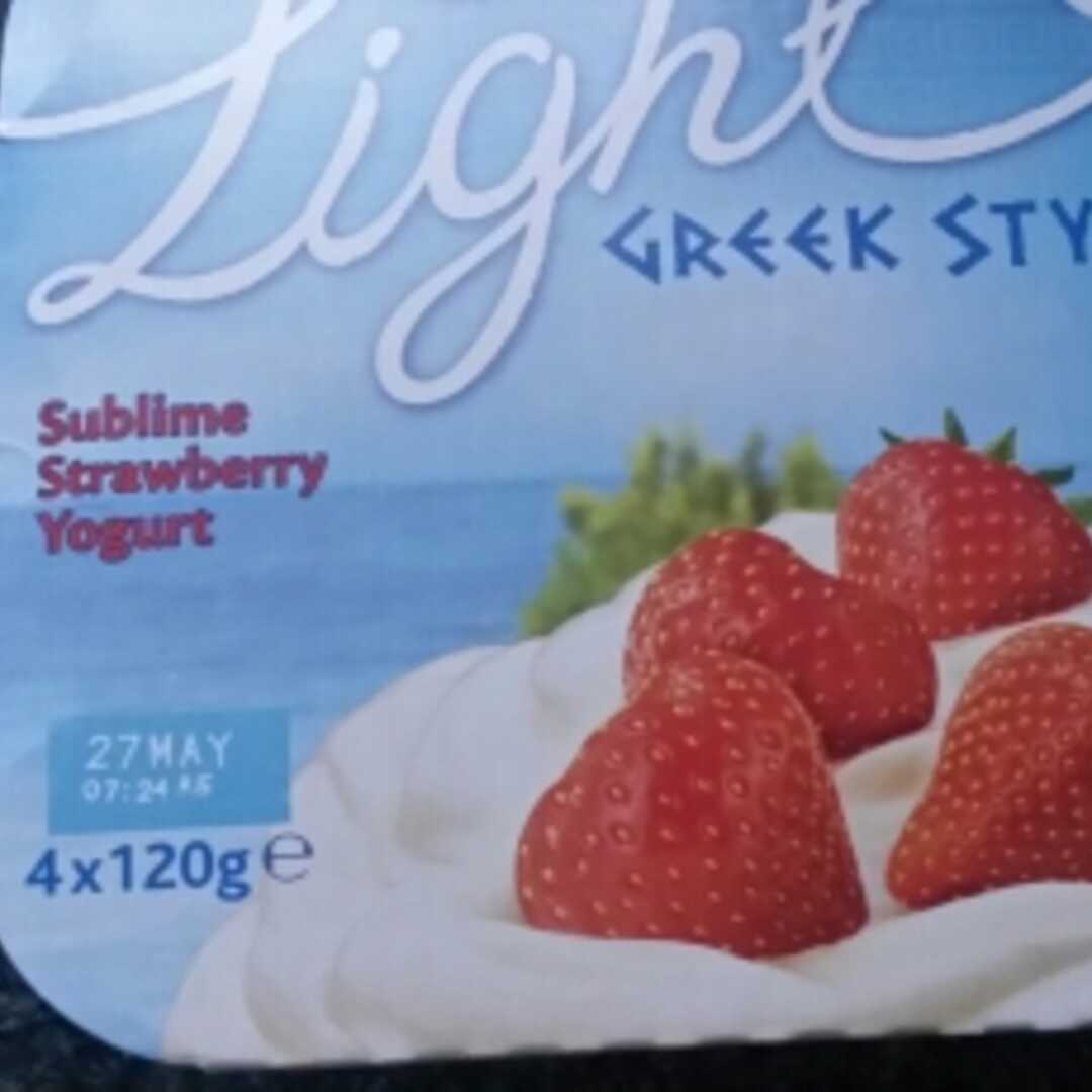 Muller Light Greek Style Sublime Strawberry Yogurt