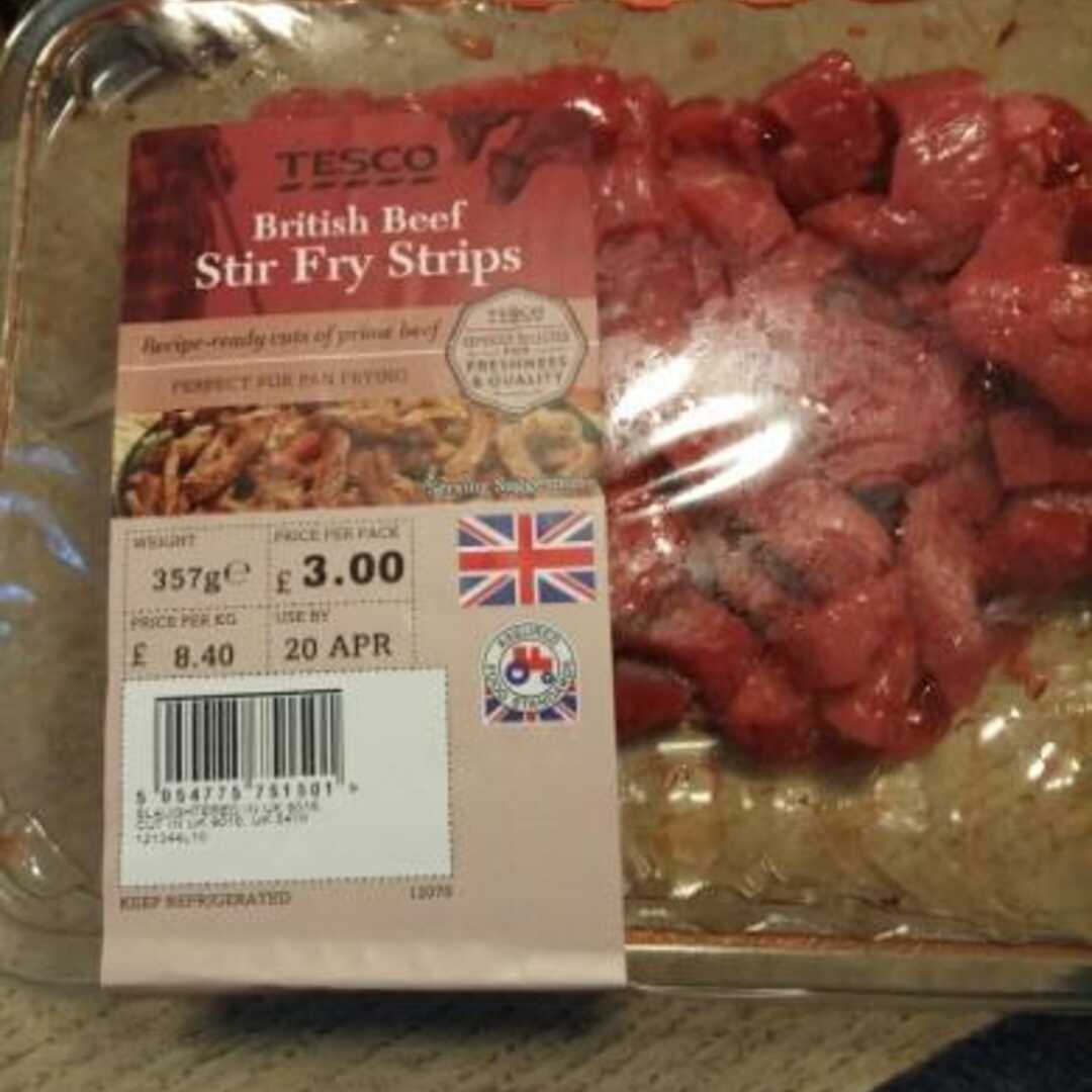 Tesco British Beef Stir Fry Strips