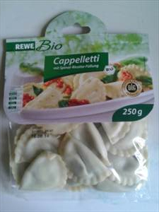 REWE Bio Cappelletti mit Spinat-Ricotta-Füllung