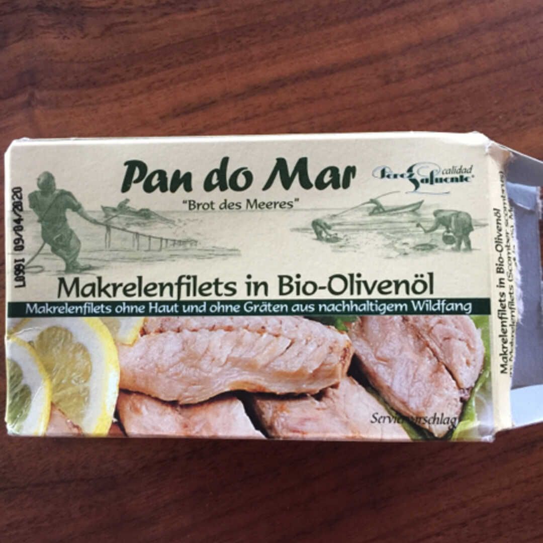 Pan do Mar Makrelenfilets in Bio-Olivenöl