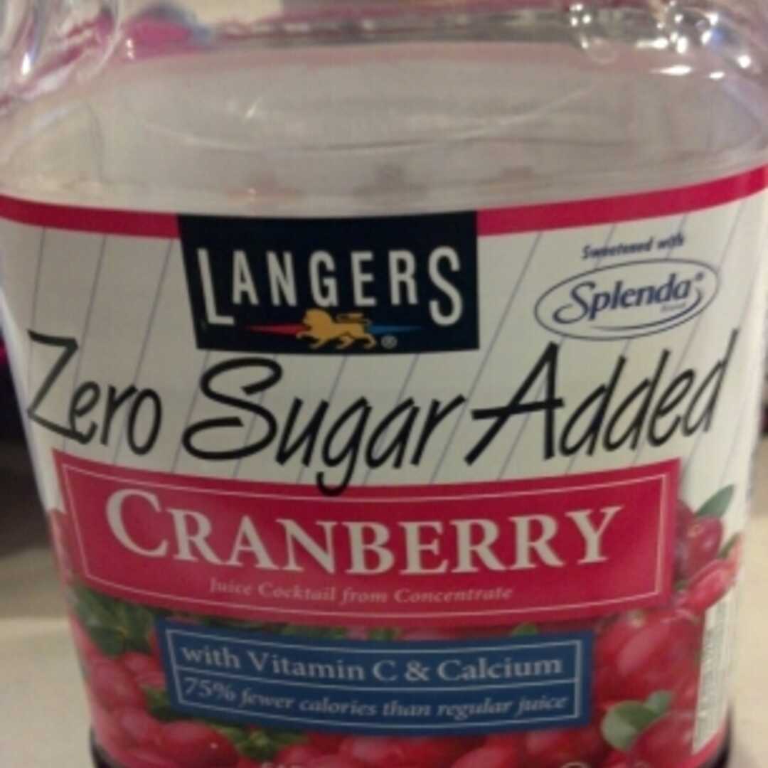 Langers Zero Sugar Added Cranberry Juice