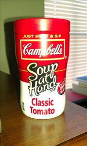 Campbell's Soup at Hand Classic Tomato Soup 25% Less Sodium