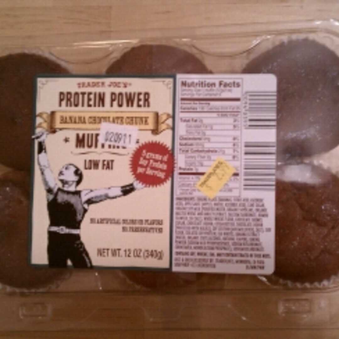 Trader Joe's Protein Power Banana Chocolate Chunk Muffins