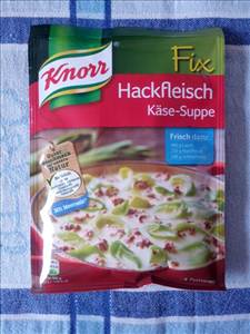 Knorr Hackfleisch Käse-Suppe mit Lauch