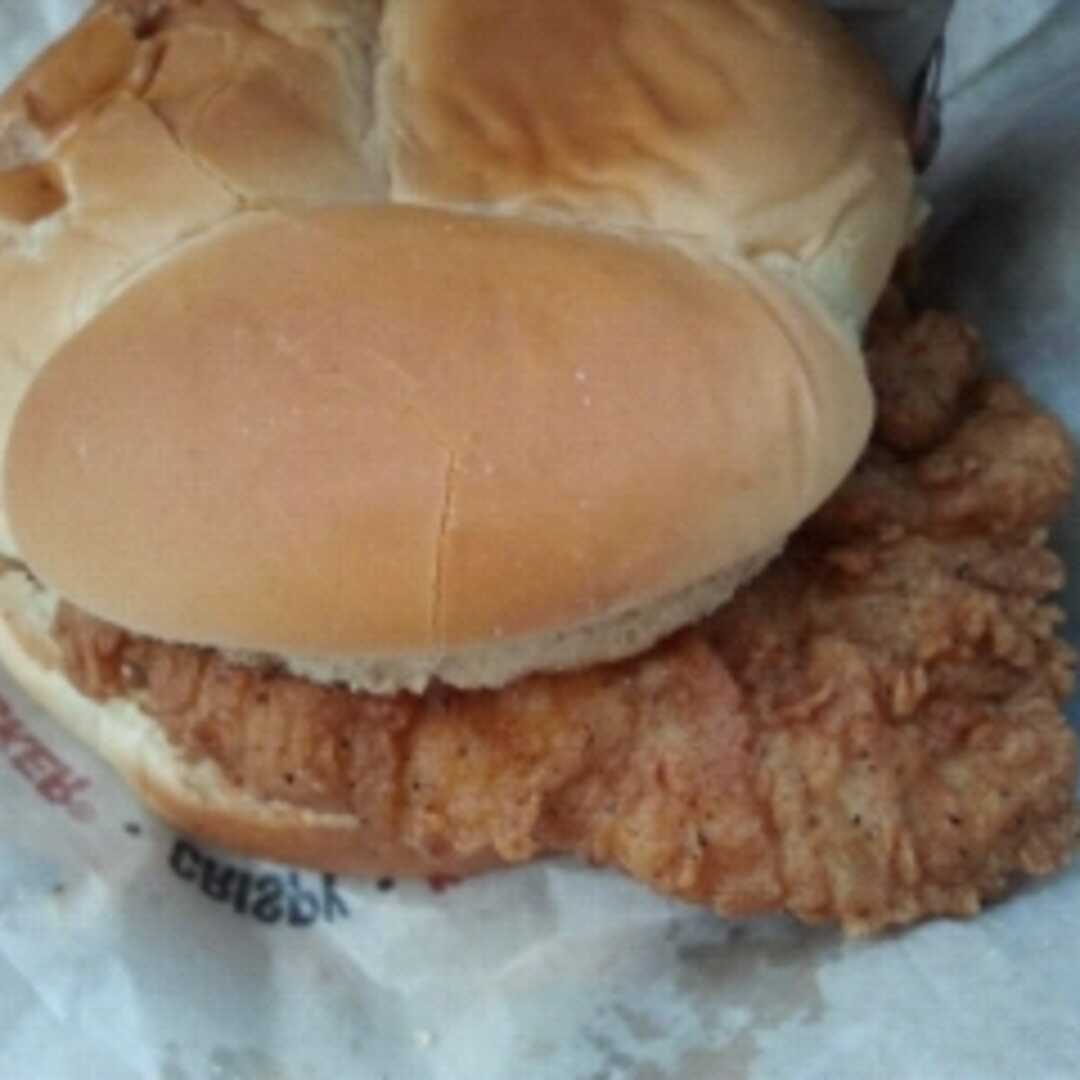 KFC Double Crunch Sandwich with Crispy Strip without Sauce