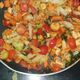 Cooked Mixed Vegetables (Corn, Lima Beans, Peas, Green Beans and Carrots, Fat Added in Cooking