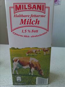 Milsani Haltbare Fettarme Milch