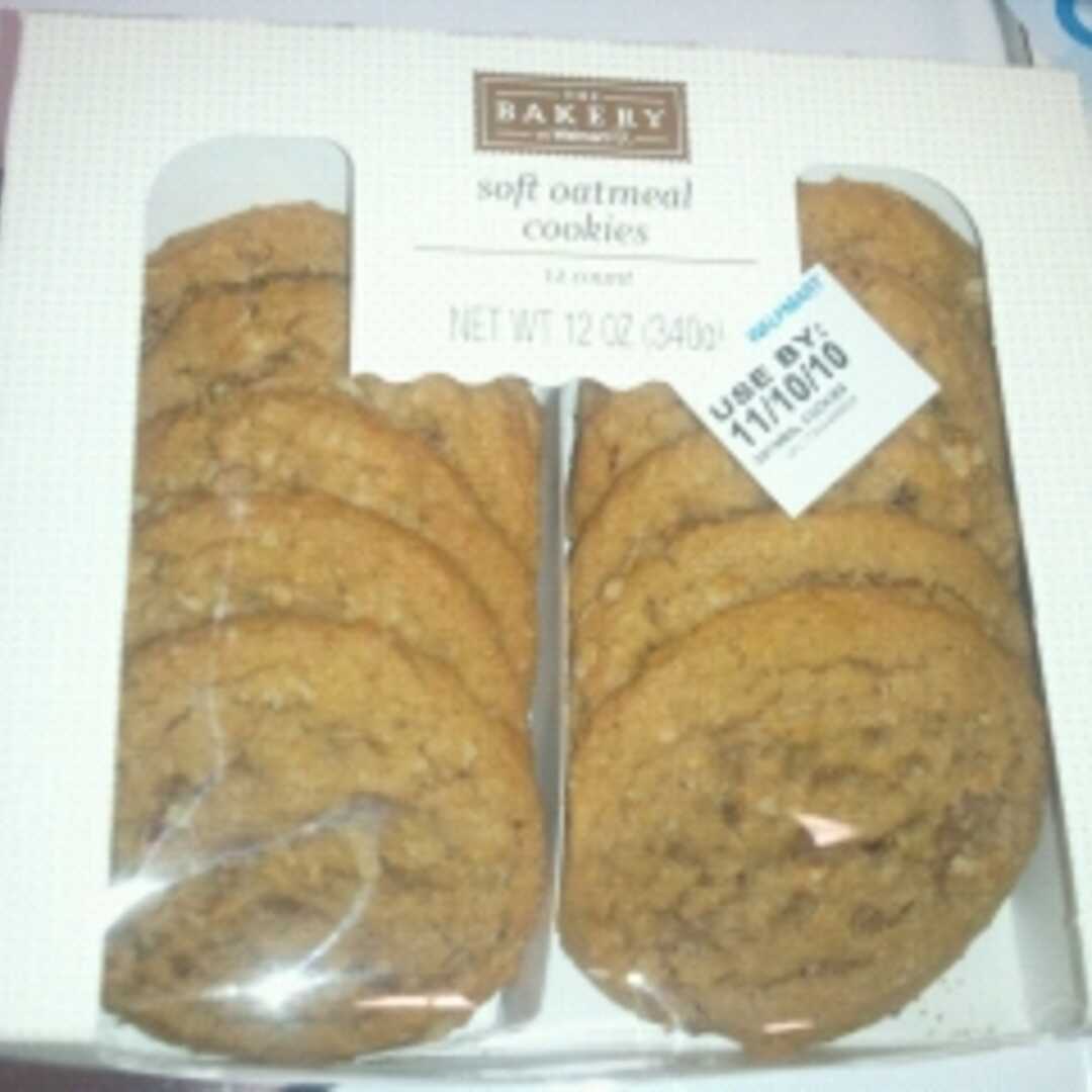 Wal-Mart Bakery Soft Oatmeal Cookies