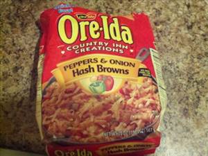 Ore-Ida Pepper & Onion Hash Browns