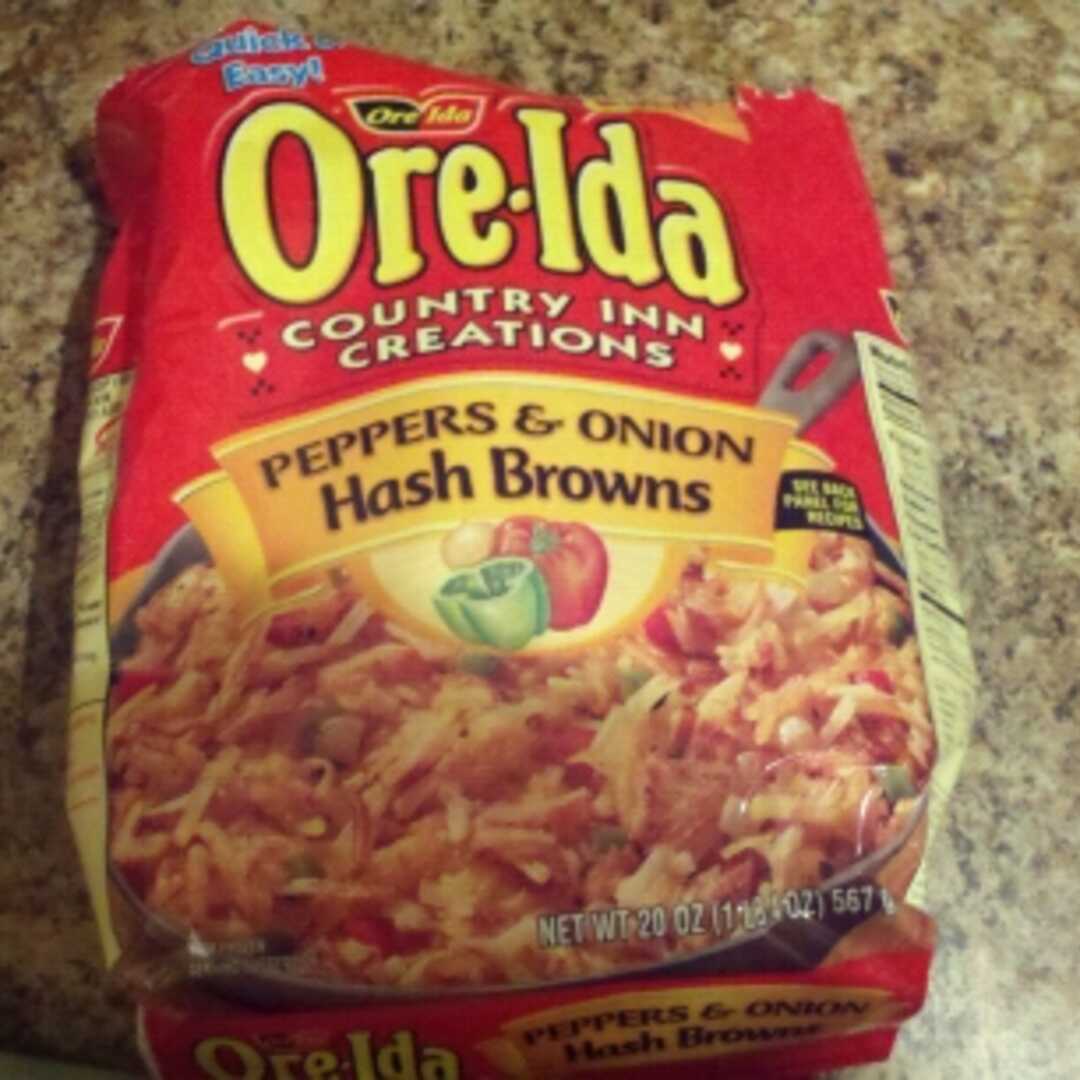Ore-Ida Pepper & Onion Hash Browns
