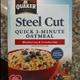 Quaker Steel Cut Oatmeal - Blueberries & Cranberries