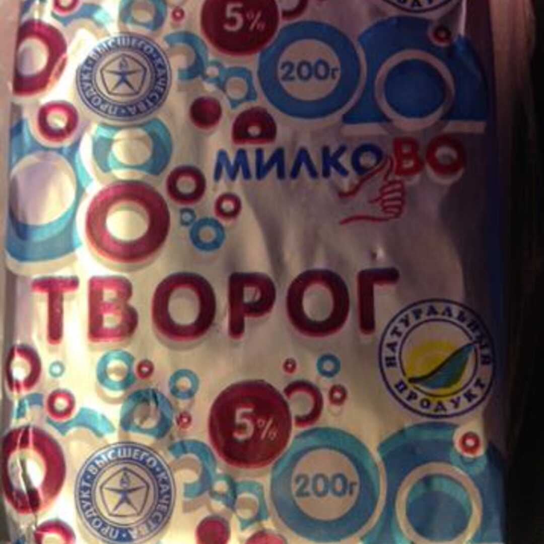 Милково Творог 5%