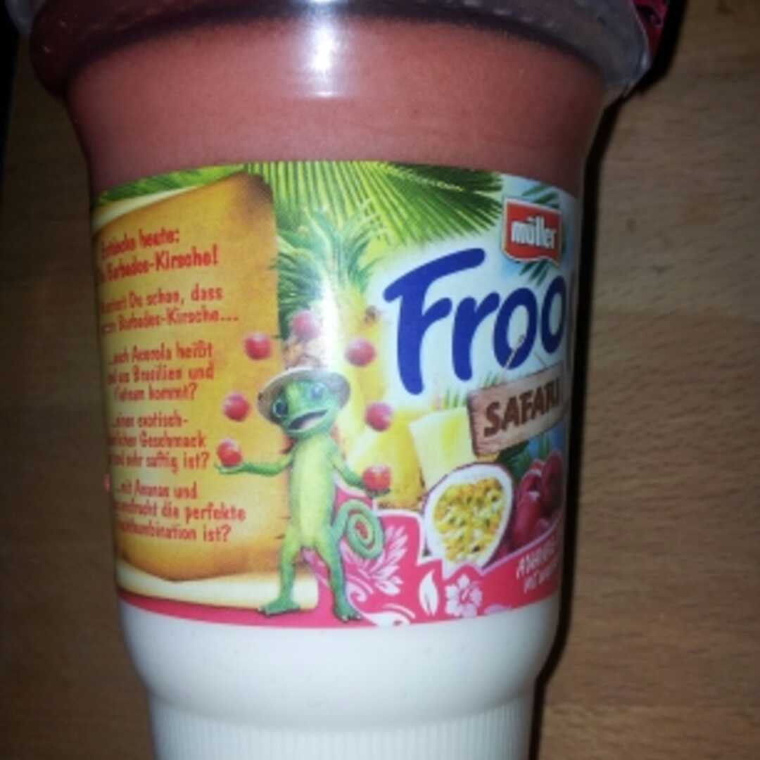 Müller Froop Safari Ananas-Passionsfrucht