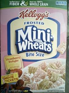 Kellogg's Frosted Mini-Wheats - Strawberry